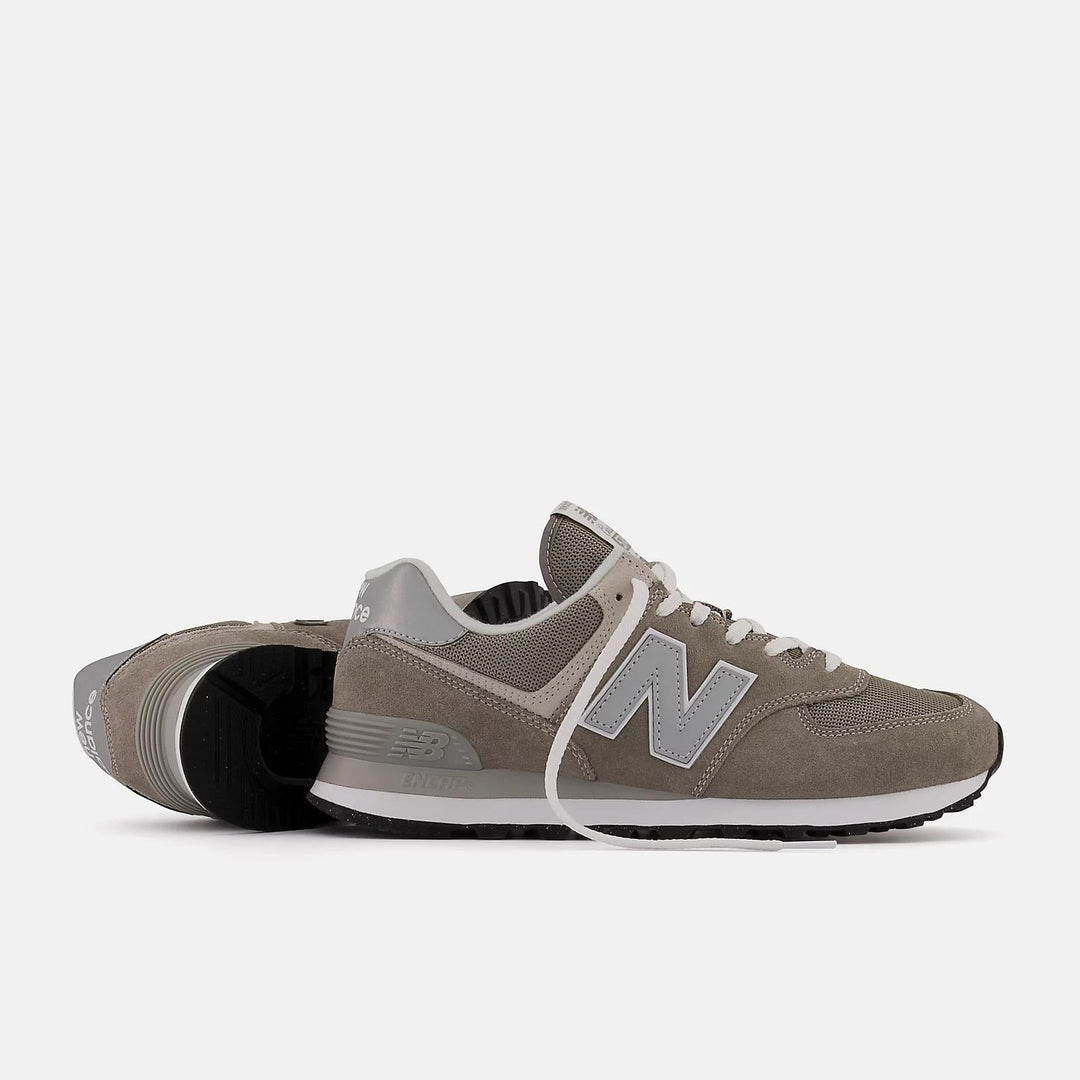 Men's Wide Fit New Balance  ML574EVG Running Sneakers - Exclusive - Grey