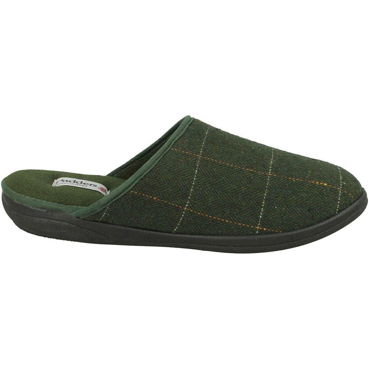 Mens Wide Fit Padders Stag Mule Slippers