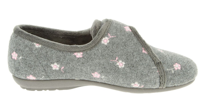 Womens Wide Fit DB Savannah Slippers