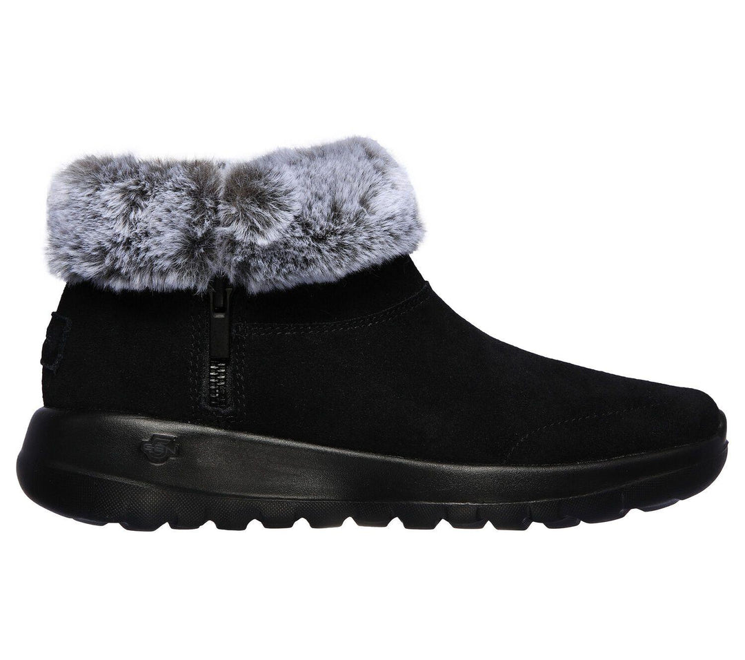 Women's Wide Fit Skechers 15501 Luxury Go Joy Bundle Up Boots