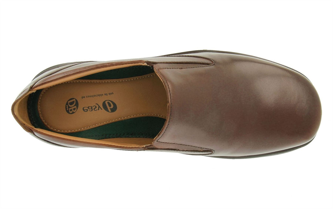 Mens Wide Fit DB Dalton Slip On Luxury Shoes