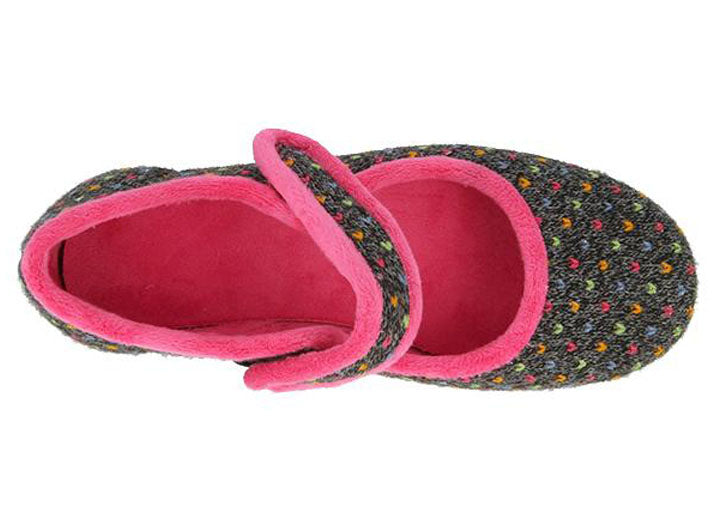 Womens Wide Fit DB Pitsford Slippers