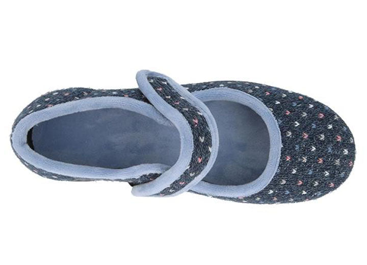 Womens Wide Fit DB Pitsford Slippers