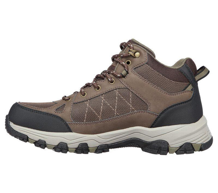 Men's Wide Fit Skechers 204477 Selmen Melano Hiking Boots