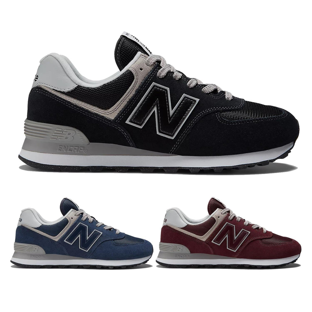 Men's Wide Fit New Balance ML574 Running Sneakers - Exclusive