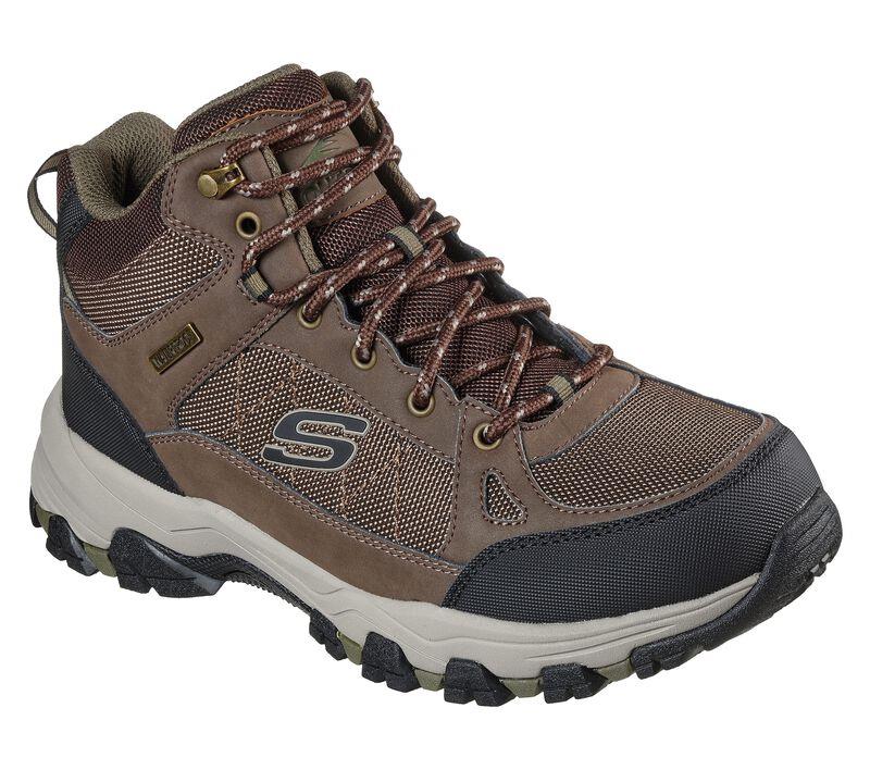 Men's Wide Fit Skechers 204477 Selmen Melano Hiking Boots