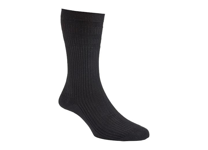 Herren-Socken aus weicher Baumwolle mit extra weiter Passform, HJ Hall HJ91
