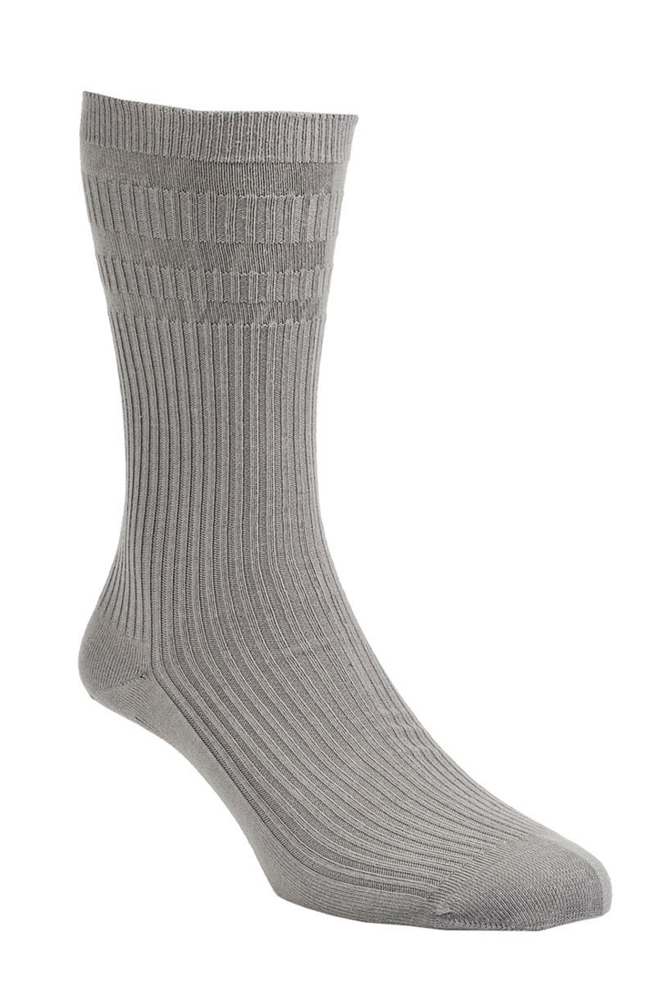 Herren-Socken aus weicher Baumwolle mit extra weiter Passform von HJ Hall HJ91H