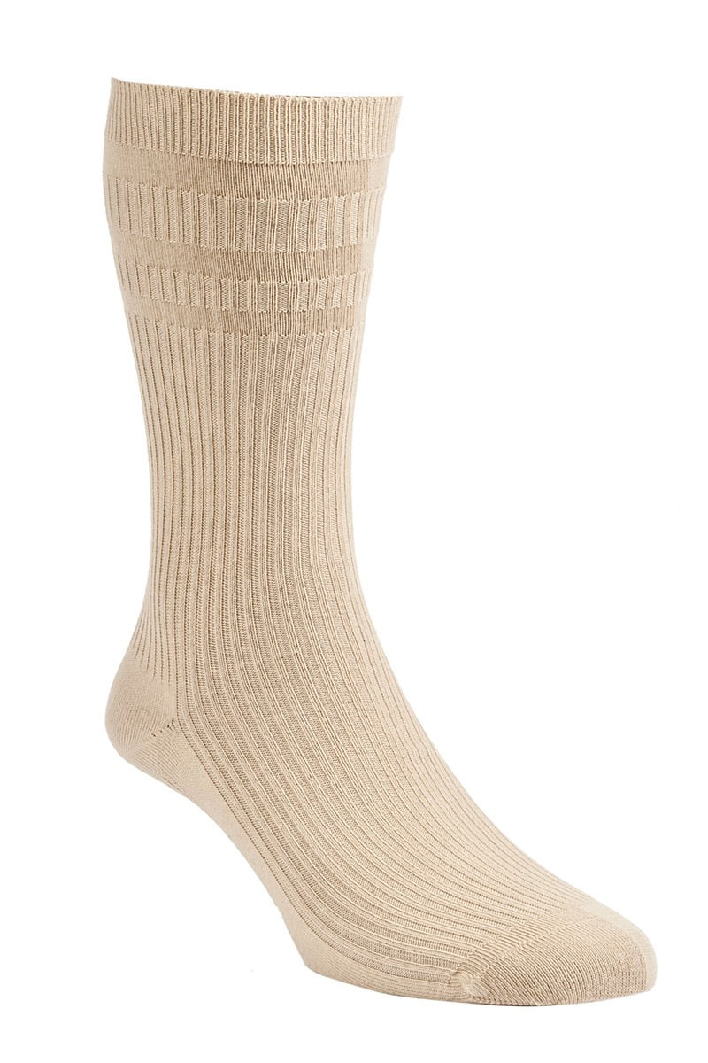 Herren-Socken aus weicher Baumwolle mit extra weiter Passform von HJ Hall HJ91H