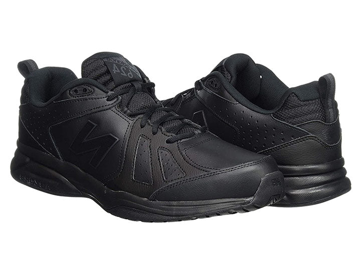 New Balance 624V5 Herren-Sneaker in weiter Passform, Schwarz