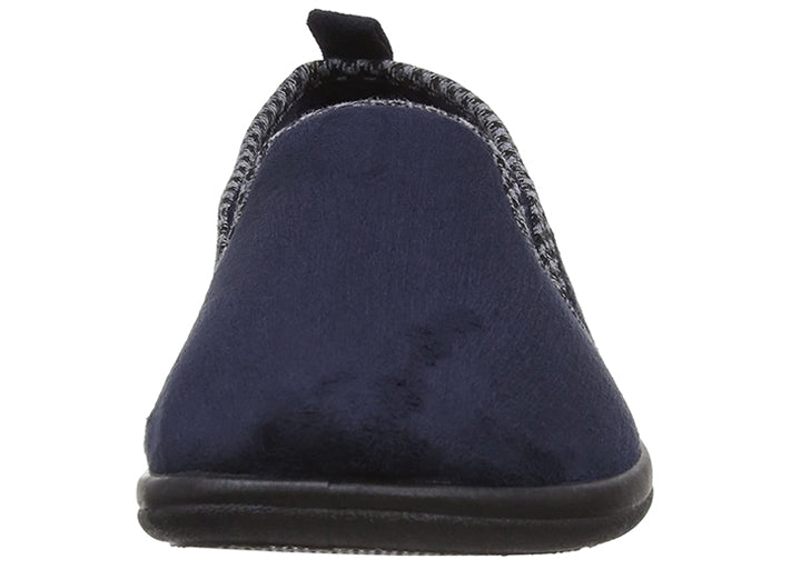 Padders Lewis Slipper für Herren, weite Passform