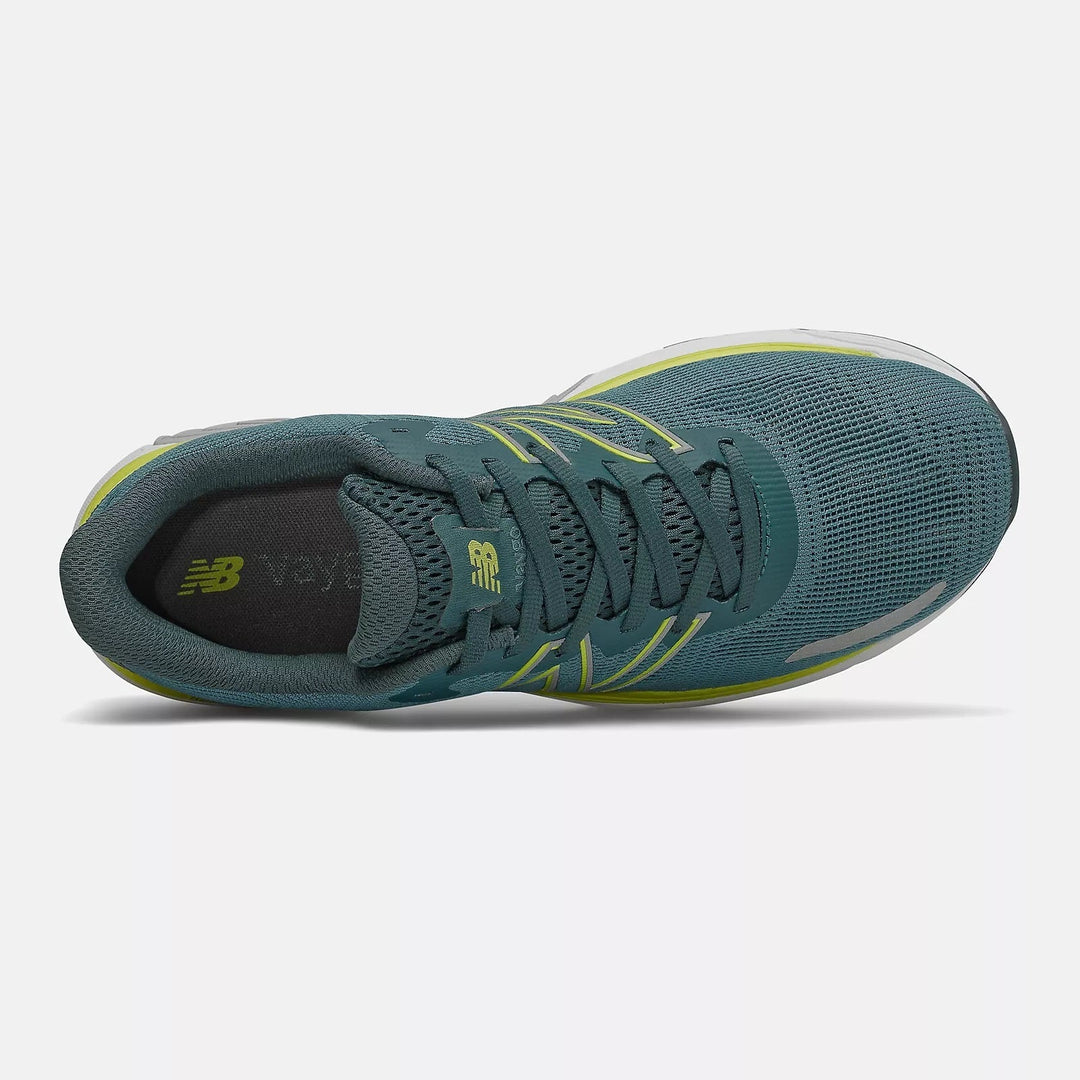 New Balance MVYGOLY2 Vaygo Laufschuhe für Herren, weite Passform, Grün/Gelb