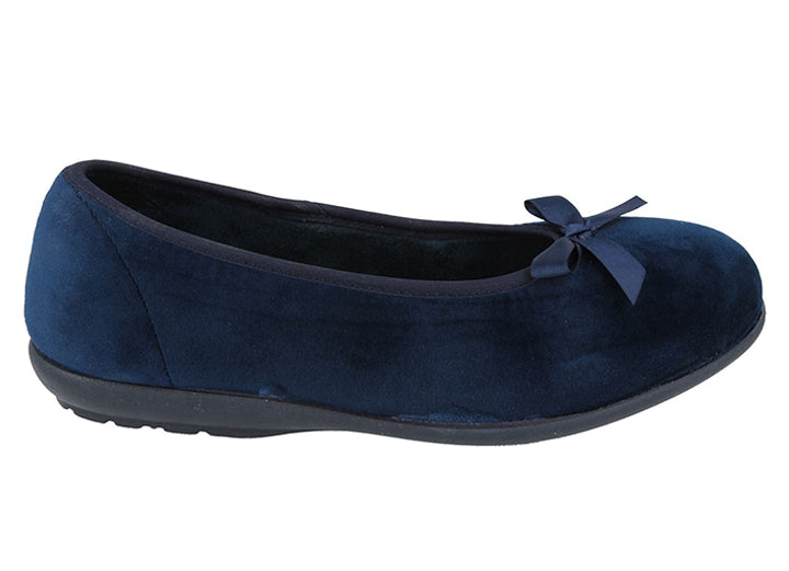 Womens Wide Fit DB Thetford Slippers