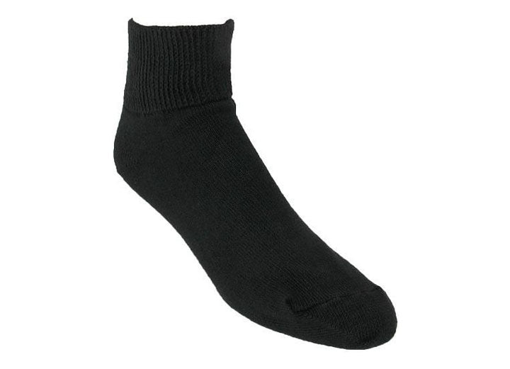 Womens Extra Wide 7400W Comfort Anklet Socks